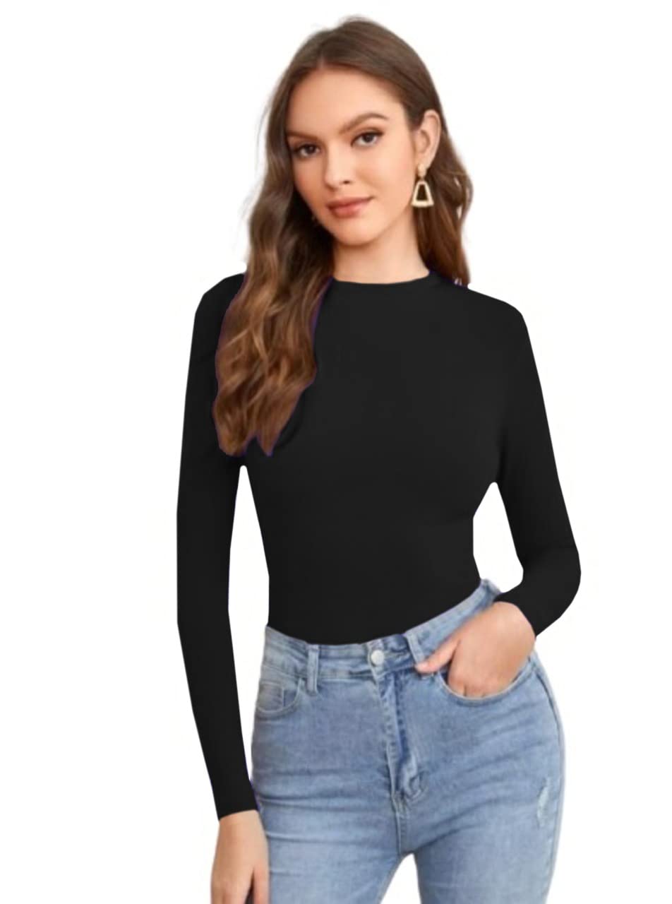 Dream Beauty Fashion Women’s Full Sleeve Top Round Neck Casual Tshirt…
