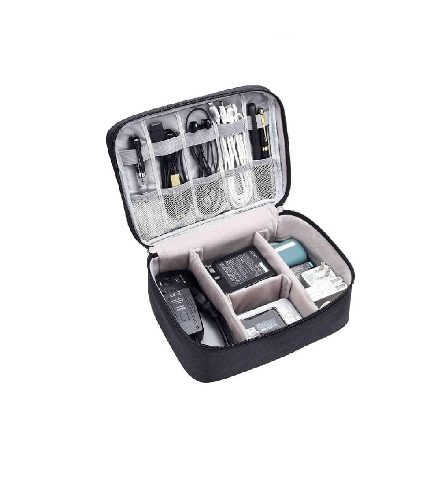 SaleOn Cable Organizer Case Bag  Electronics Accessories Travel Gadget Bag &…