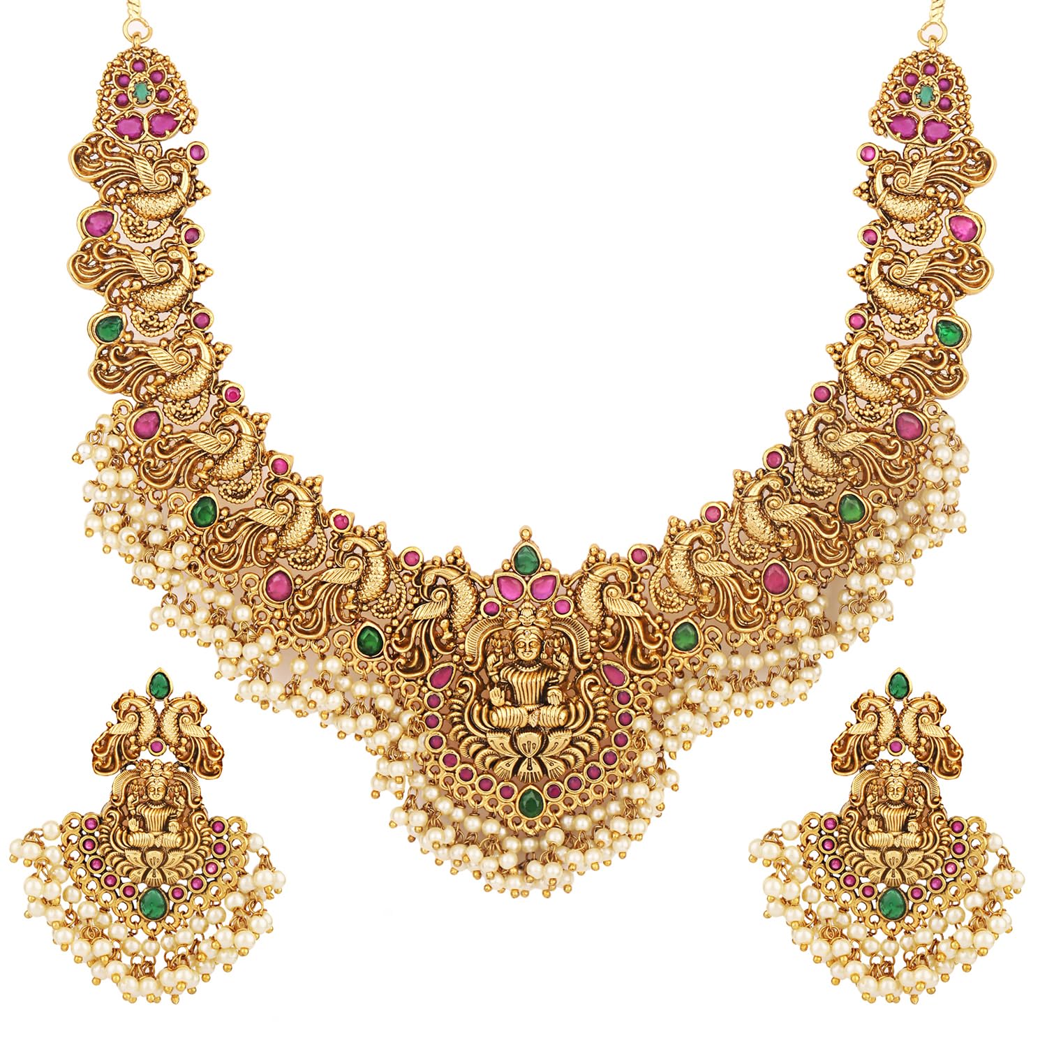 Shining Diva Fashion Latest Stylish Fancy Pearl Choker…