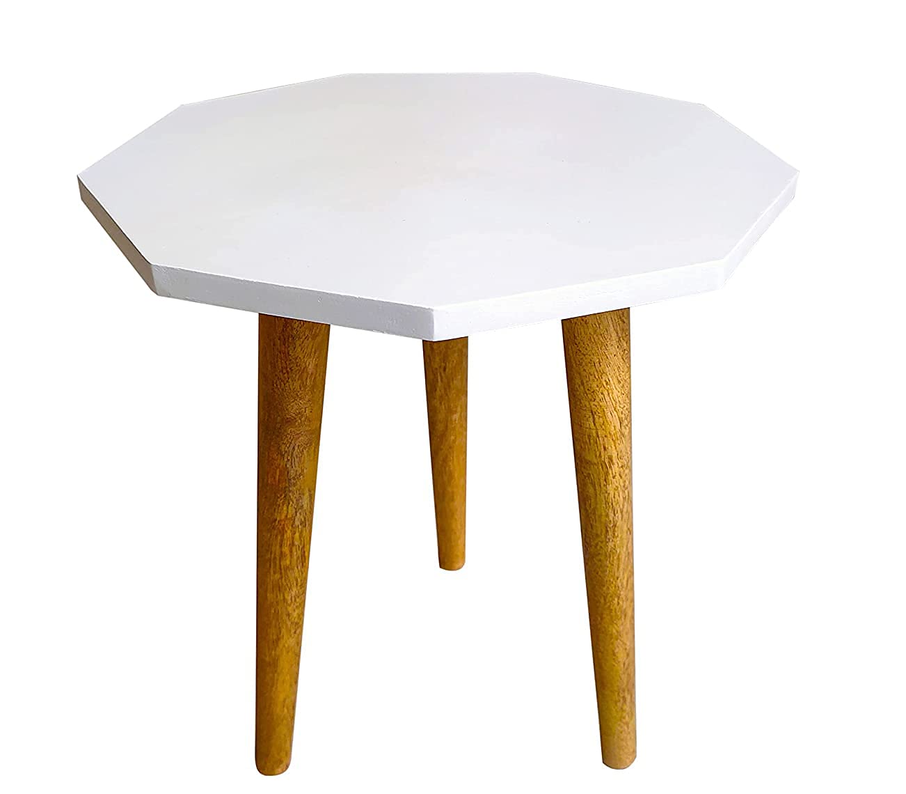 UHUD Crafts Beautiful Antique Wooden Fold-able Side Table/End Table/Plant...