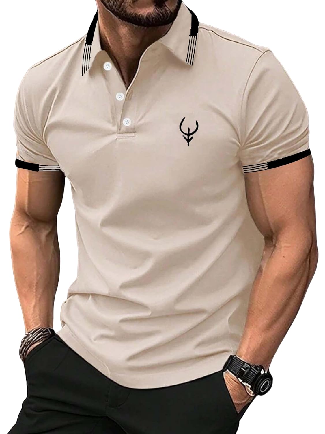Lymio Polo T Shirt for Men || Men Casual T-Shirt || Available in Combo Packs...