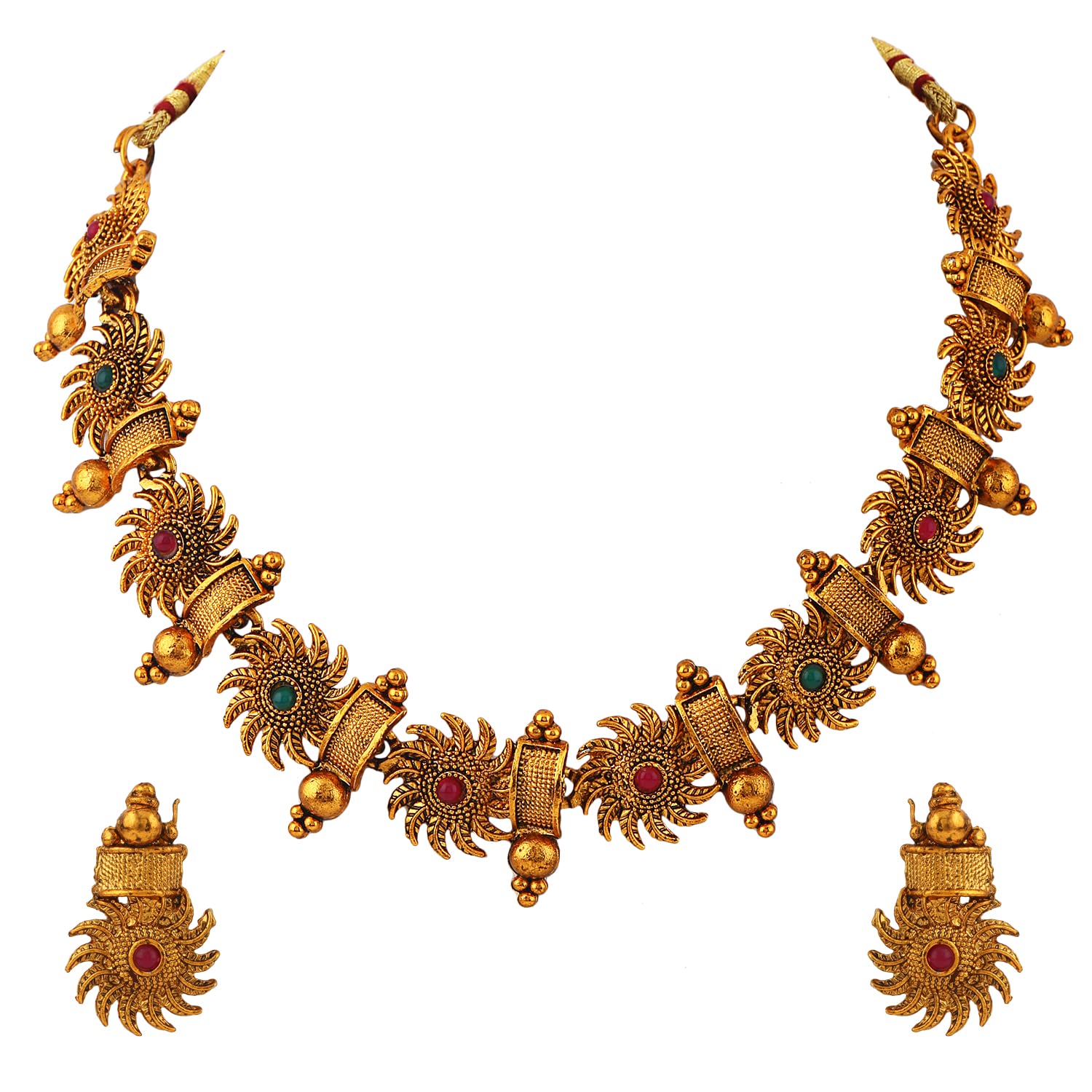 Shining Diva Fashion 18k Gold Plated Latest Stylish Fancy Choker Traditional…