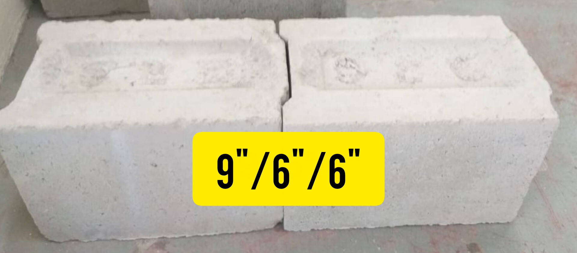 High-quality Cement bricks suitable for houses, commercial buildings, and all types of construction projects.