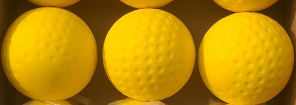 Dimple Cricket Bowling Machine Balls 140-145 Grams