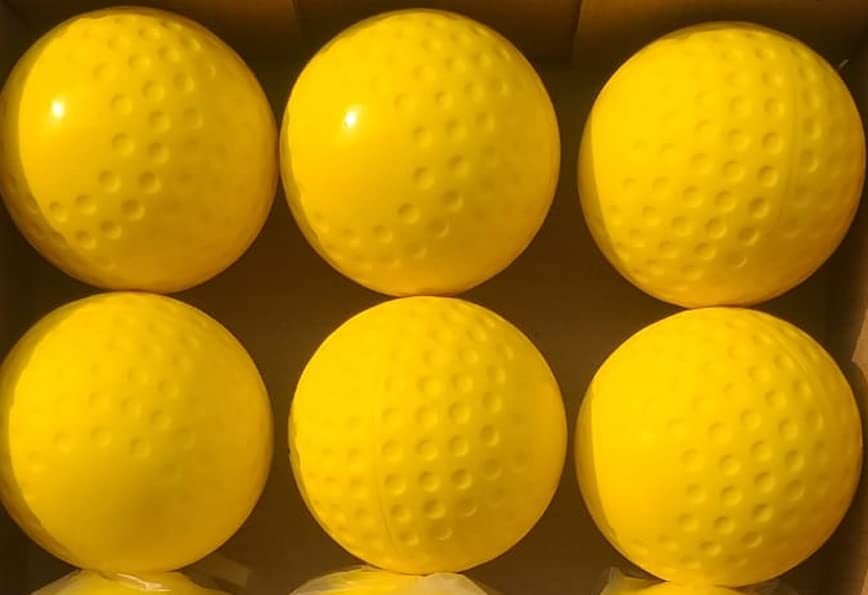 Dimple Cricket Bowling Machine Balls 140-145 Grams