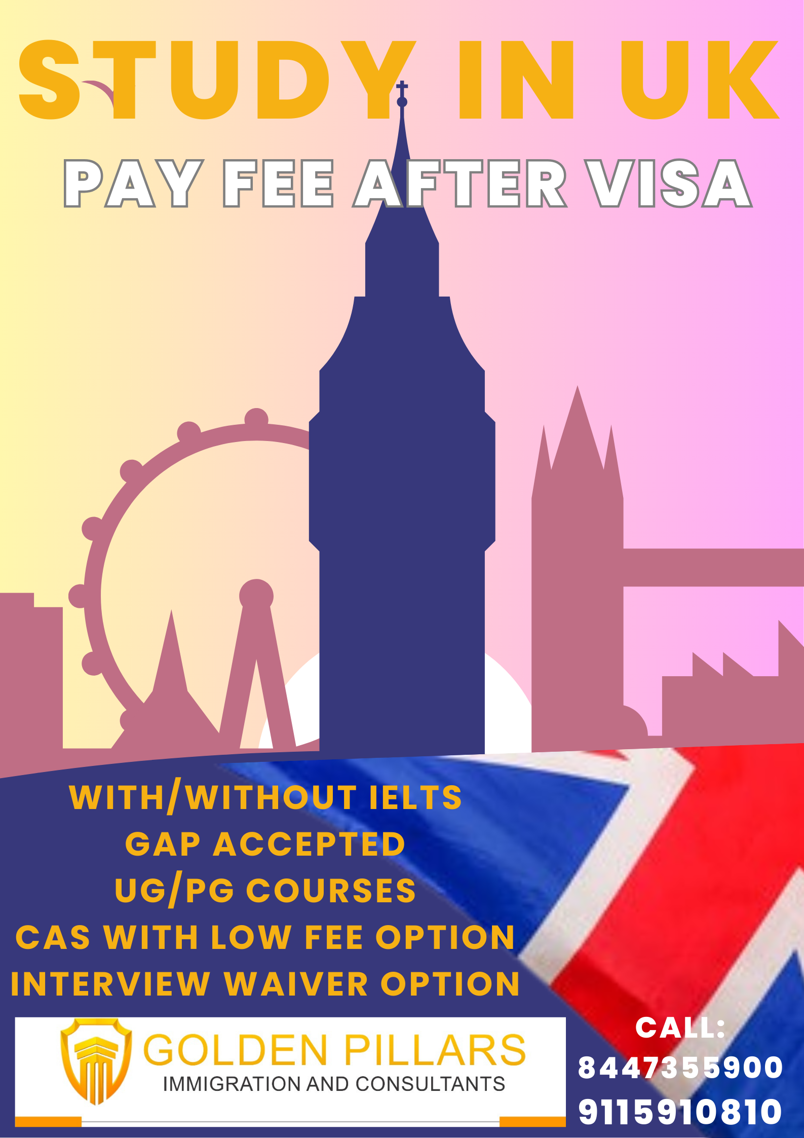 GOLDEN PILLARS IMMIGRATION AND CONSULTANTS